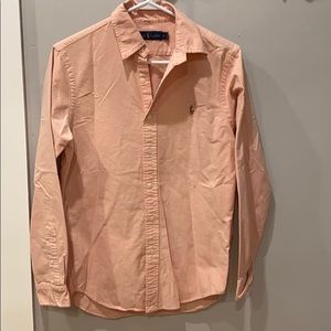Ralph Lauren Peach Button Up